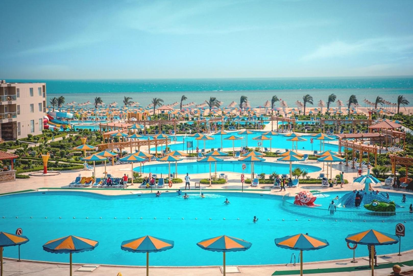Hawaii Paradise Aqua Park Resort - Families And Couples Only Hurghada Esterno foto